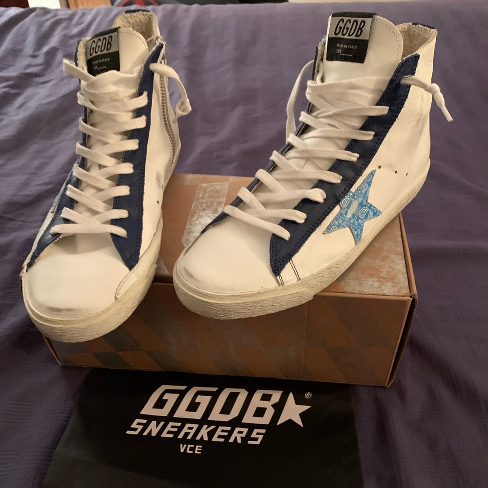Golden Goose Hightop Sneakers - never worn